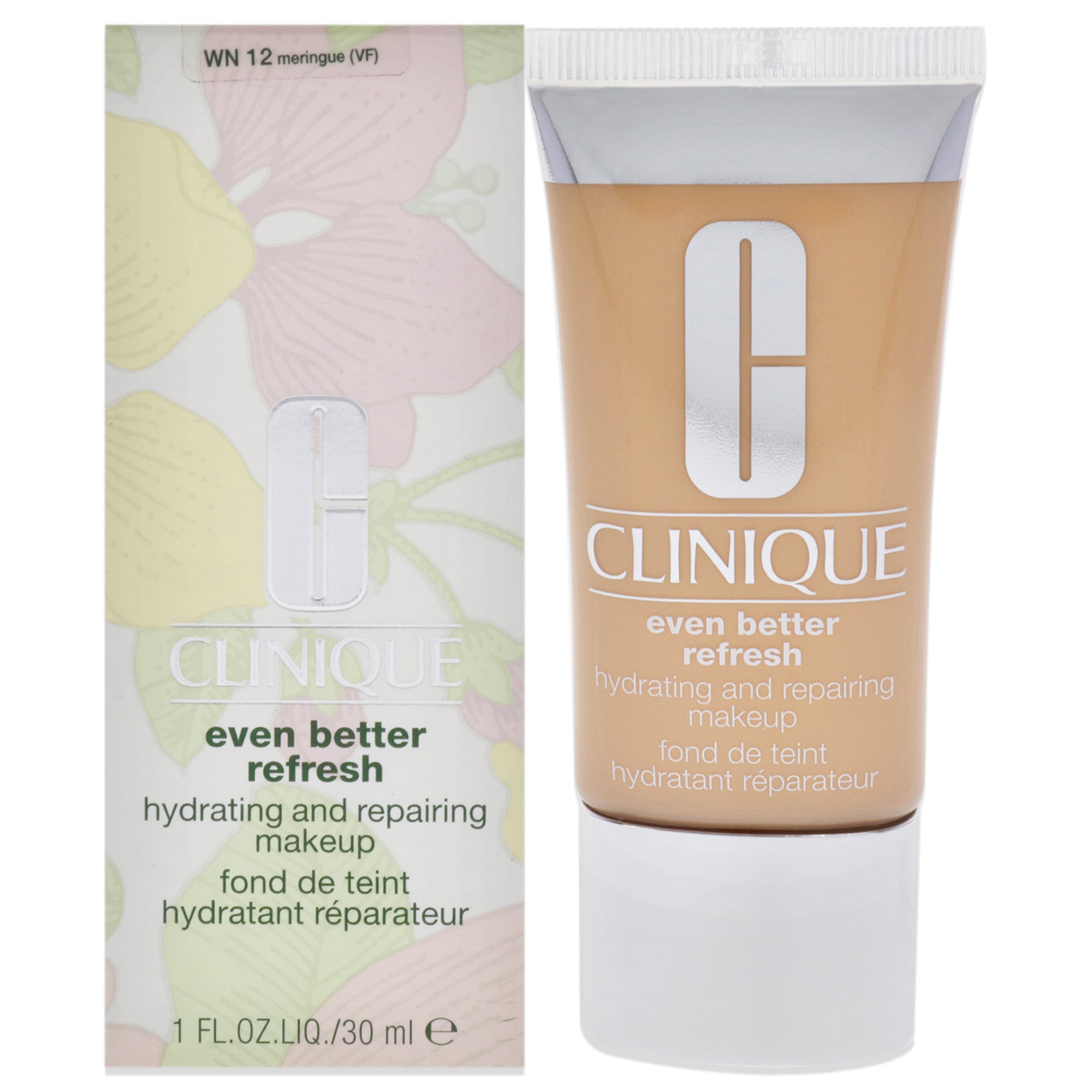 Even Better Refresh Hydrating and Repairing Makeup - WN Meringue by Clinique for Women - 1 oz Foundation