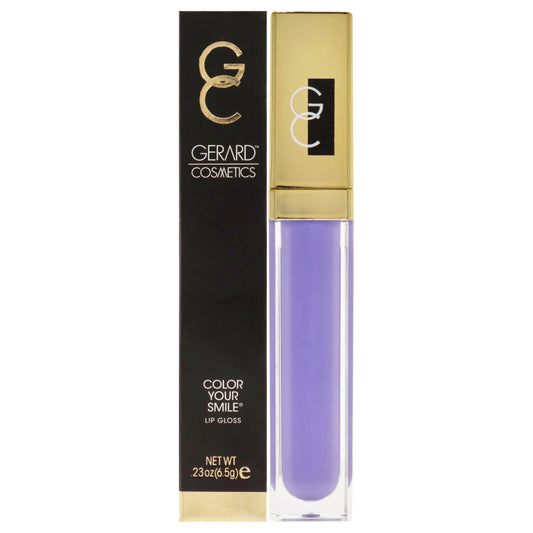 Color your Smile Lighted Lip Gloss - Bermuda by Gerard Cosmetic for Women - 0.23 oz Lip Gloss