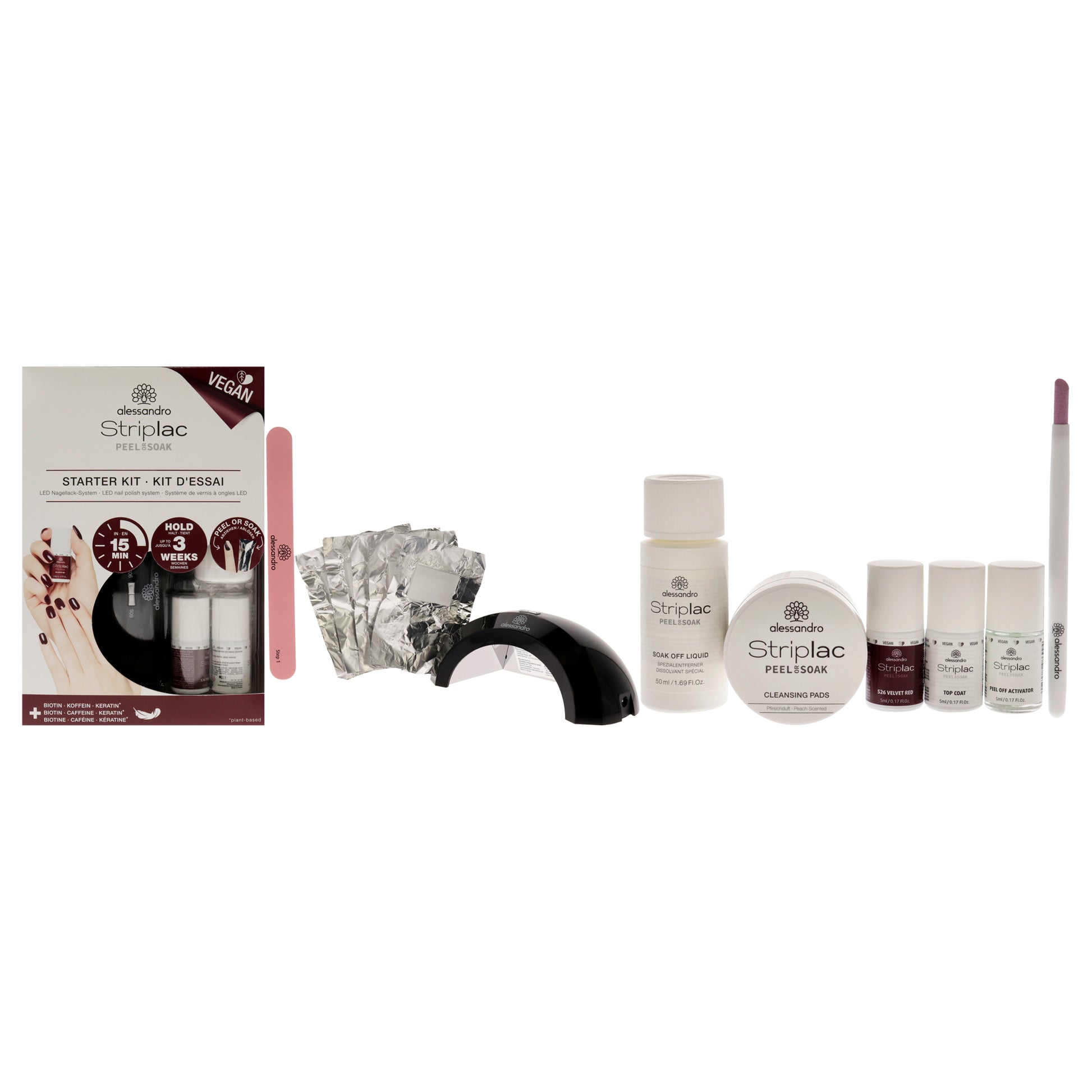 Striplac Peel or Soak Starter Kit