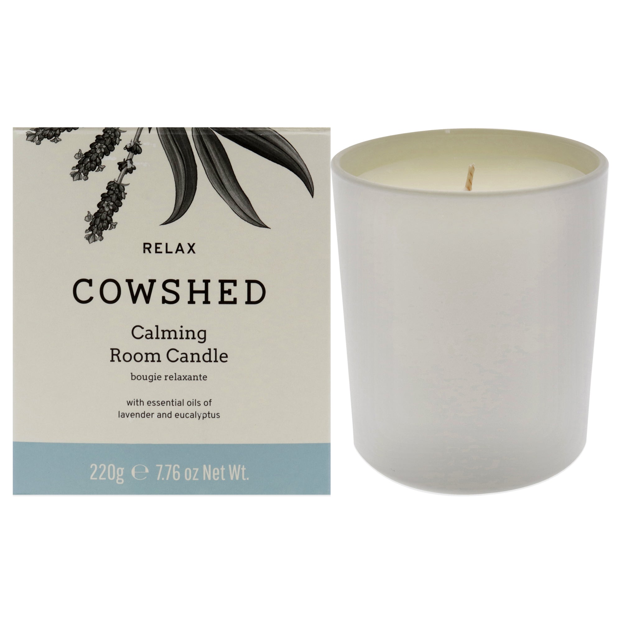 Relax Calming Room Candle by Cowshed for Unisex - 7.76 oz Candle