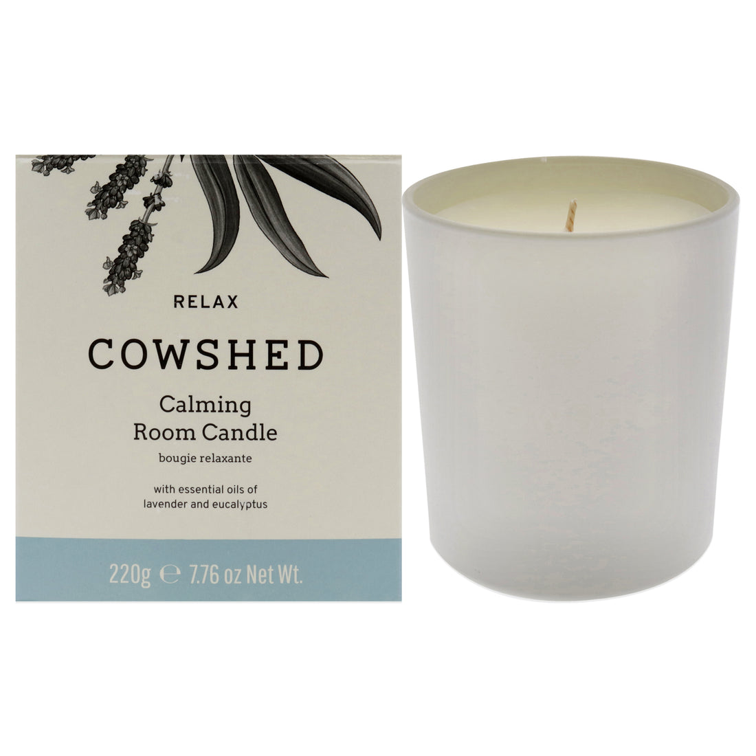 Relax Calming Room Candle by Cowshed for Unisex - 7.76 oz Candle