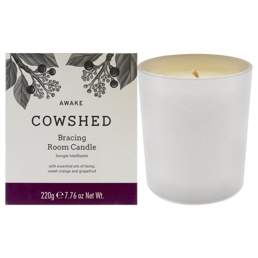 Awake Bracing Room Candle by Cowshed for Unisex - 7.76 oz Candle