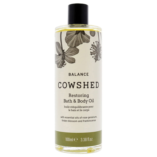 Balance Restoring Bath and Body Oil by Cowshed for Unisex - 3.38 oz Oil