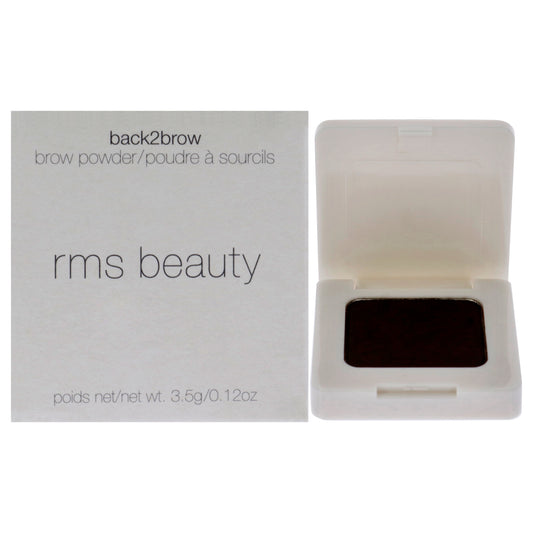 Back2Brow Powder - Dark by RMS Beauty for Women - 0.12 oz Powder