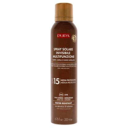 Multifunction Invisible Sunscreen Spray SPF 15