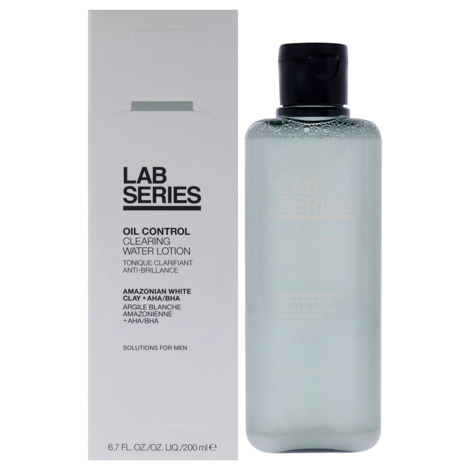 Oil Control Clearing Water Lotion by Lab Series for Men - 6.7 oz Cleanser