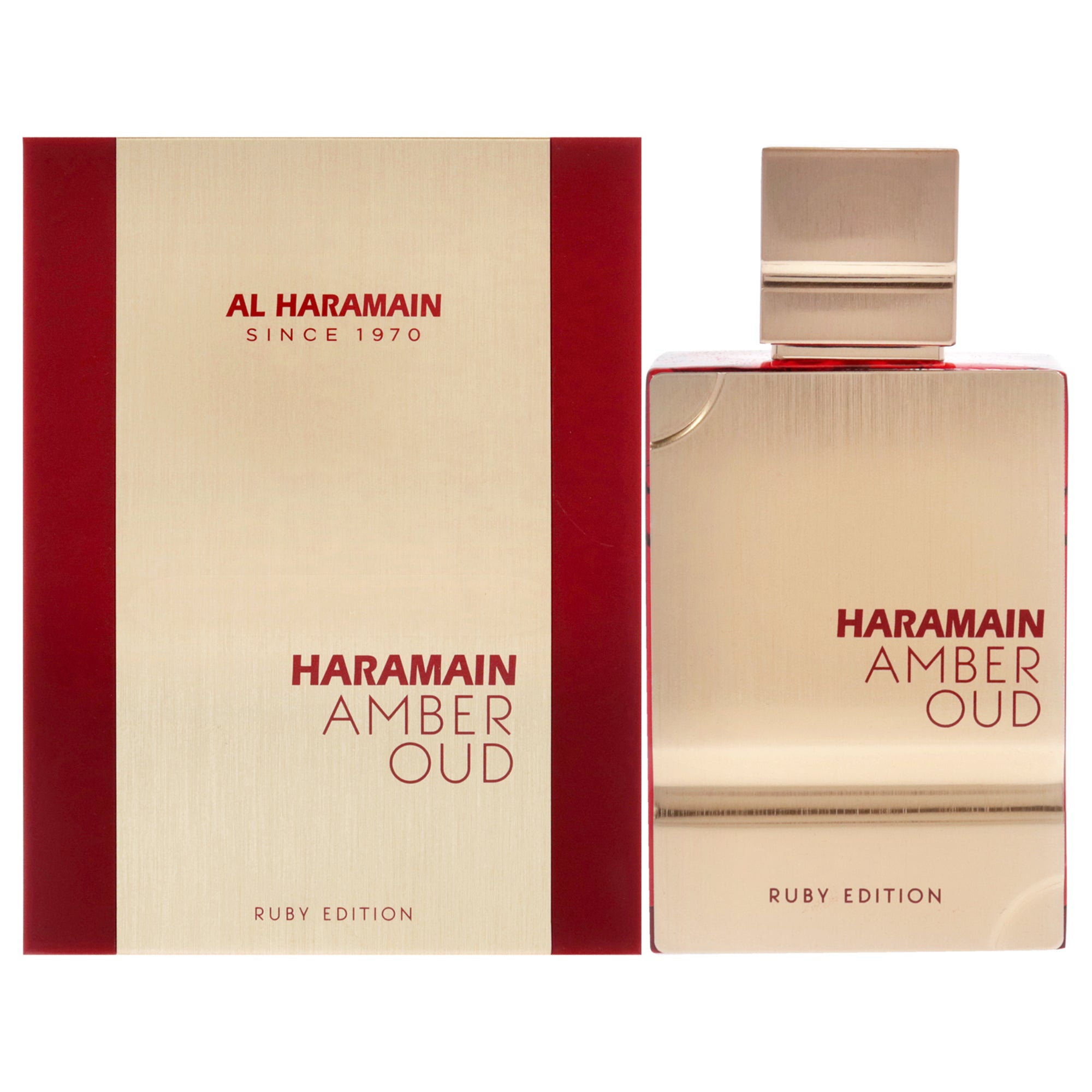 Amber Oud by Al Haramain for Unisex - 2 oz EDP Spray (Ruby Edition)