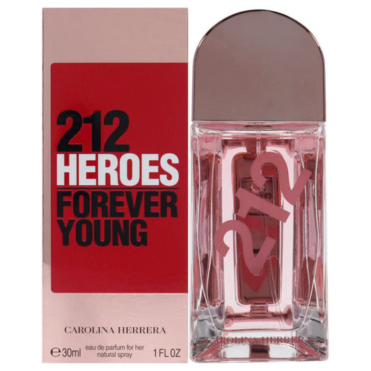 212 Heroes Forever Young by Carolina Herrera for Women - 1 oz EDP Spray