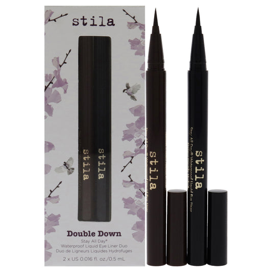 Double Down Stay All Day Waterproof Liquid Eyeliner Duo