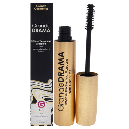 GrandeDRAMA Intense Thickening Mascara - Black for Grande Cosmetics for Women - 0.32 oz Mascara