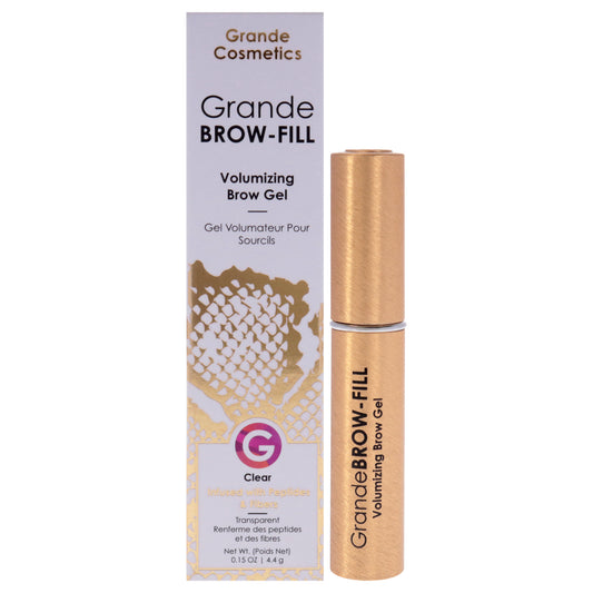 GrandeBROW-FILL Volumizing Brow Gel - Clear for Grande Cosmetics for Women - 0.14 oz Eyebrow Gel