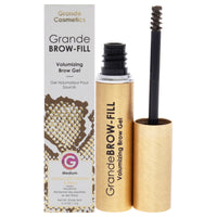GrandeBROW-FILL Volumizing Brow Gel - Medium for Grande Cosmetics for Women - 0.14 oz Eyebrow Gel
