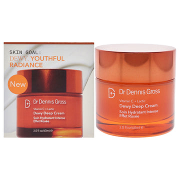 Vitamin C Plus Lactic Dewy Deep Cream by Dr. Dennis Gross for Unisex - 2 oz Cream