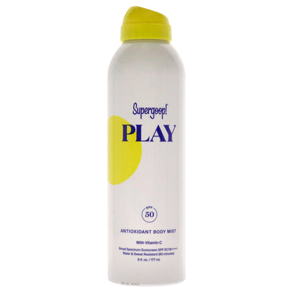 PLAY Antioxidant Body Mist SPF 50 with Vitamin C
