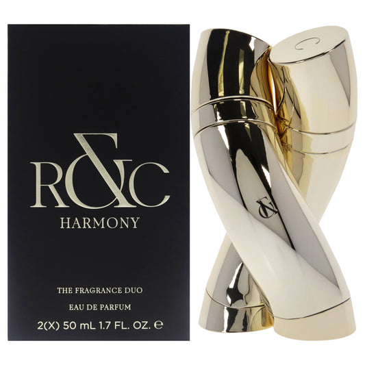 Harmony Duo by Russell and Ciara for Unisex - 2 Pc Gift Set 1.7oz R EDP Spray, 1.7oz C EDP Spray
