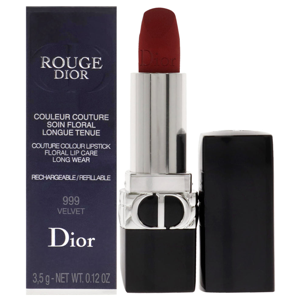 Rouge Dior Couture Lipstick - 999 Velvet by Christian Dior for Women ...