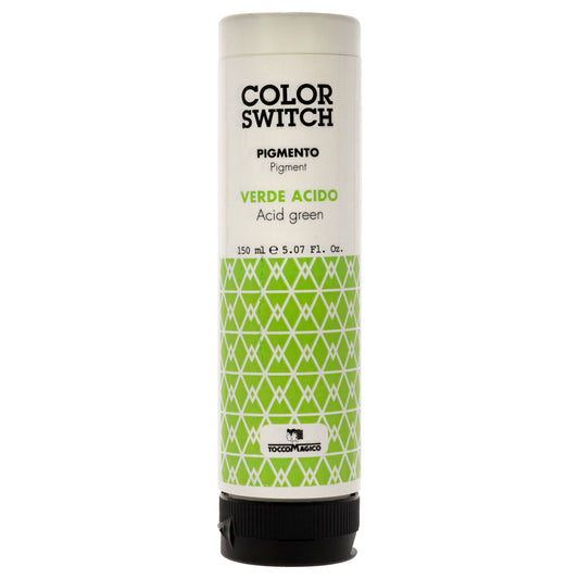 Color Switch Pure Pigment - Acid Green by Tocco Magico for Unisex - 5.07 oz Hair Color