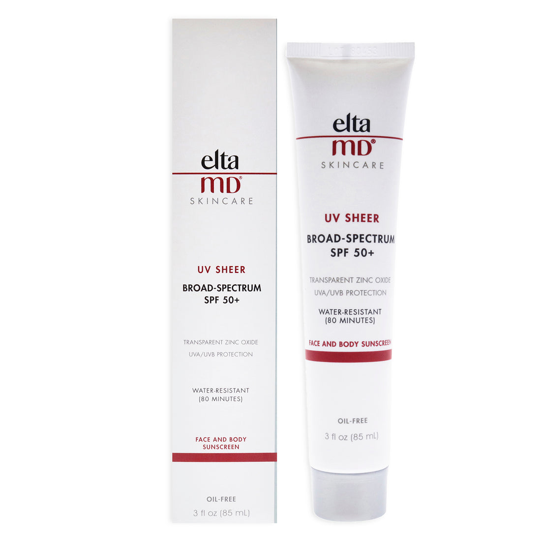 UV Sheer SPF 50 by EltaMD for Unisex - 3 oz Sunscreen