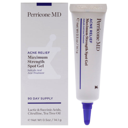 Acne Relief Maximum Strength Spot Gel by Perricone MD for Unisex - 0.5 oz Gel