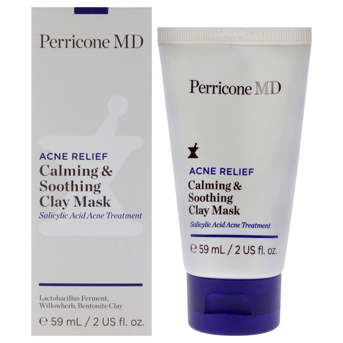 Acne Relief Calming and Soothing Clay Mask