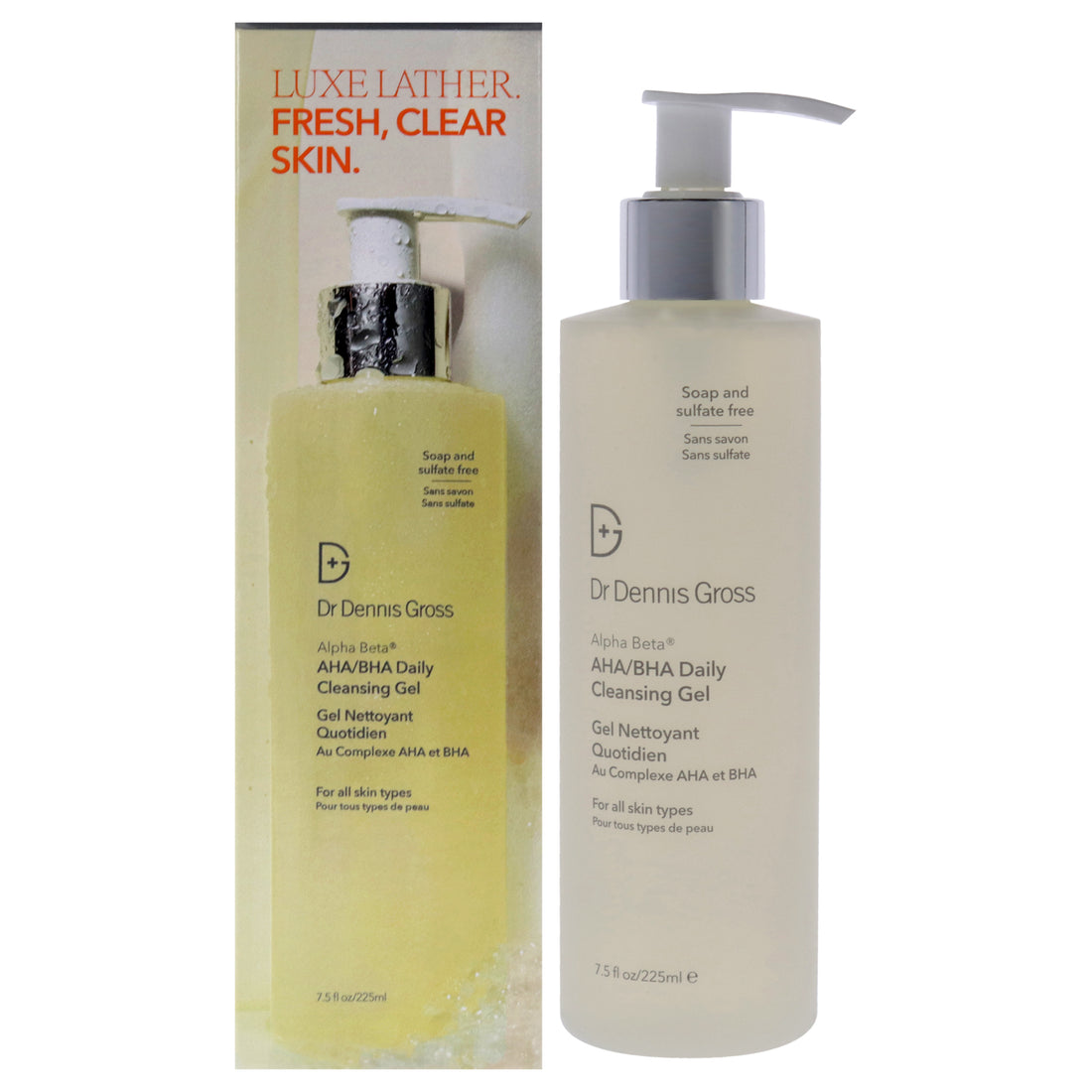 Alpha Beta Daily Cleansing Gel by Dr. Dennis Gross for Unisex - 7.5 oz Gel