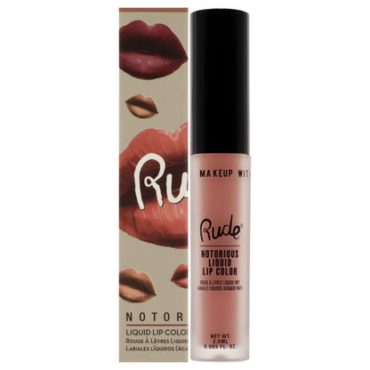 Rude Cosmetics Notorious Liquid Lip Color