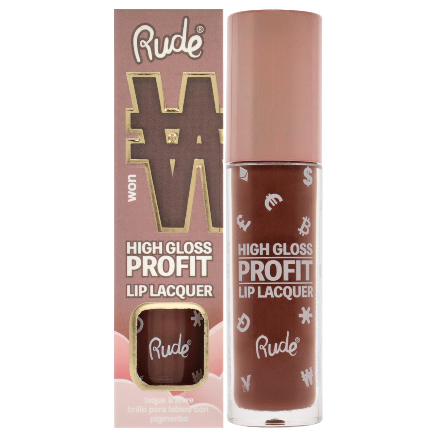 Rude Cosmetics High Gloss Profit Lip Lacquer