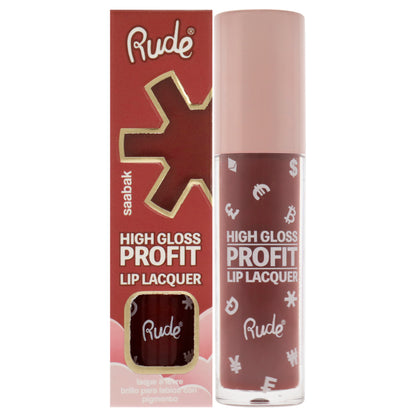 Rude Cosmetics High Gloss Profit Lip Lacquer