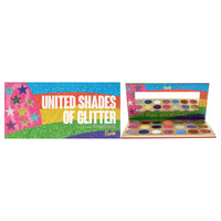 United Shades of Glitter - 21 Pressed Glitter Palette