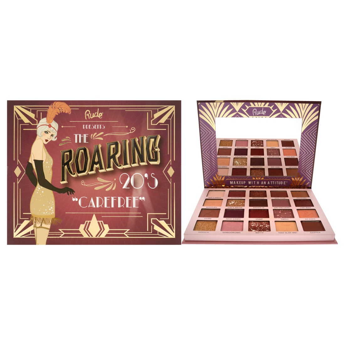 Rude Cosmetics The Roaring 20s Eyeshadow Palette