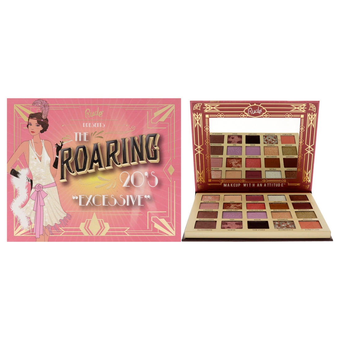 Rude Cosmetics The Roaring 20s Eyeshadow Palette