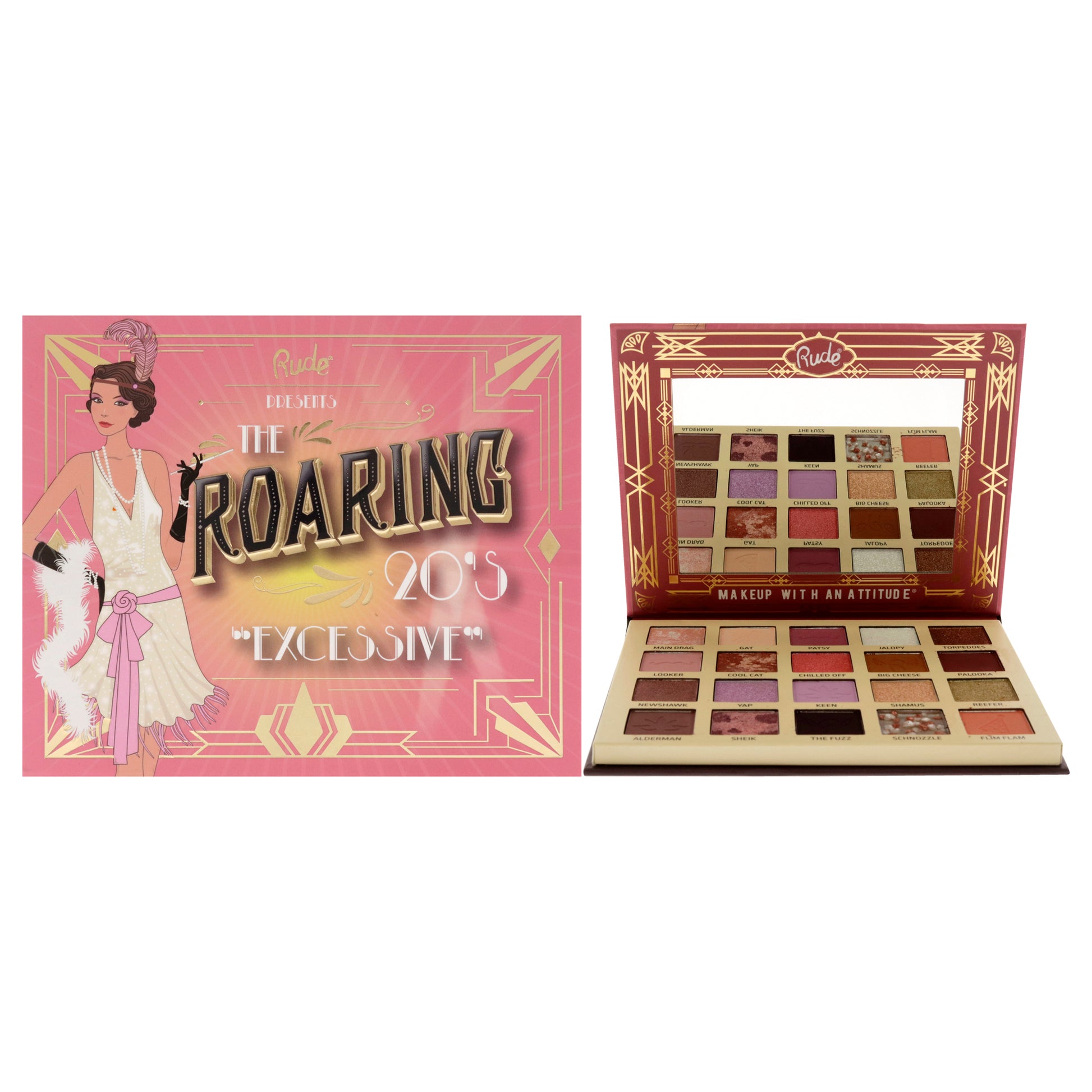 Rude Cosmetics The Roaring 20s Eyeshadow Palette