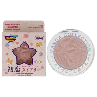 Rude Cosmetics Manga Collection Twinkle Twinkle Highlighter