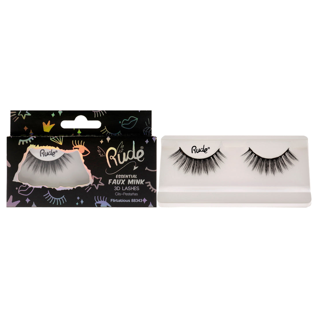 Essential Faux Mink 3D Lashes - Flirtatious