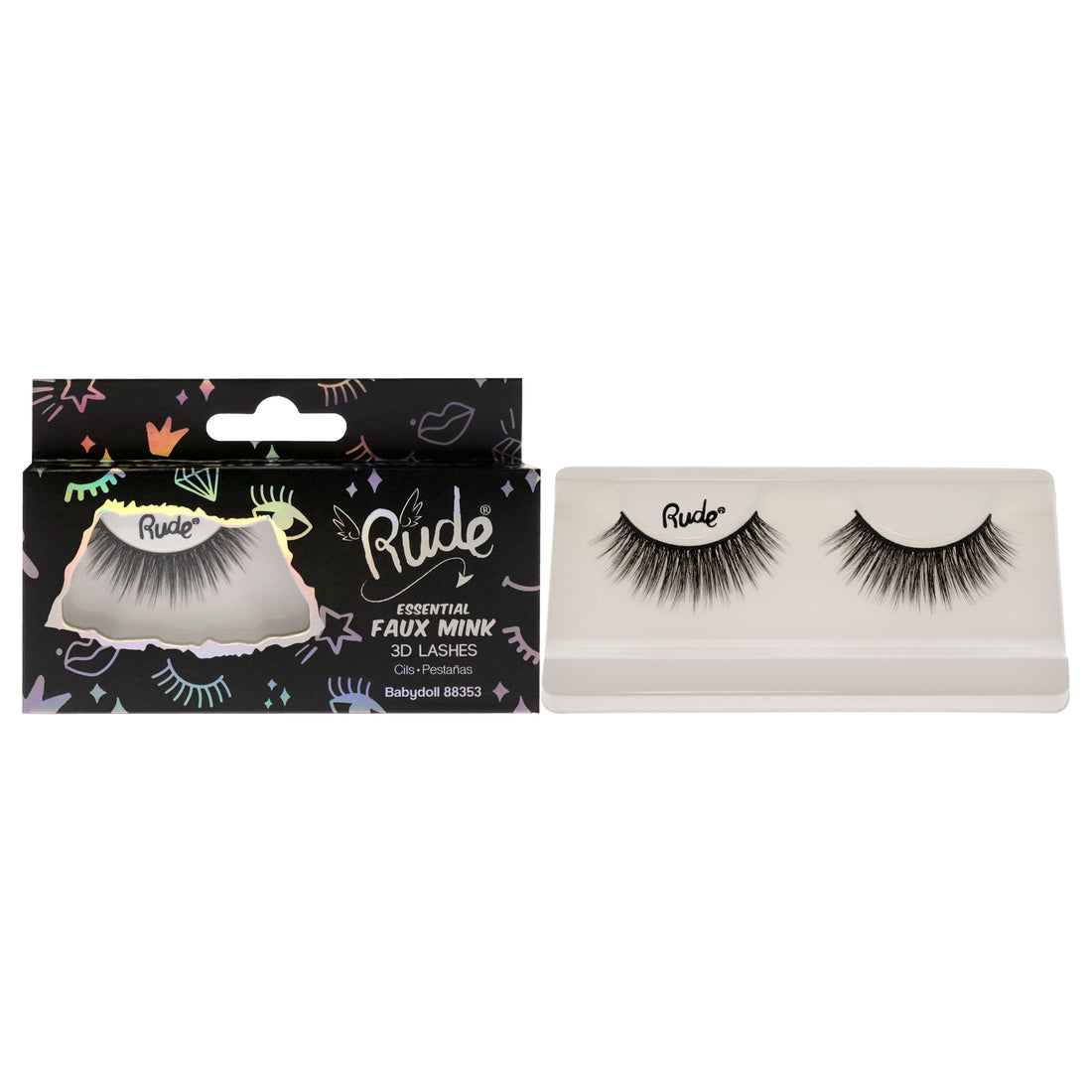 Essential Faux Mink 3D Lashes - Babydoll