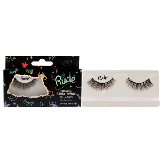Essential Faux Mink 3D Lashes - Delicate