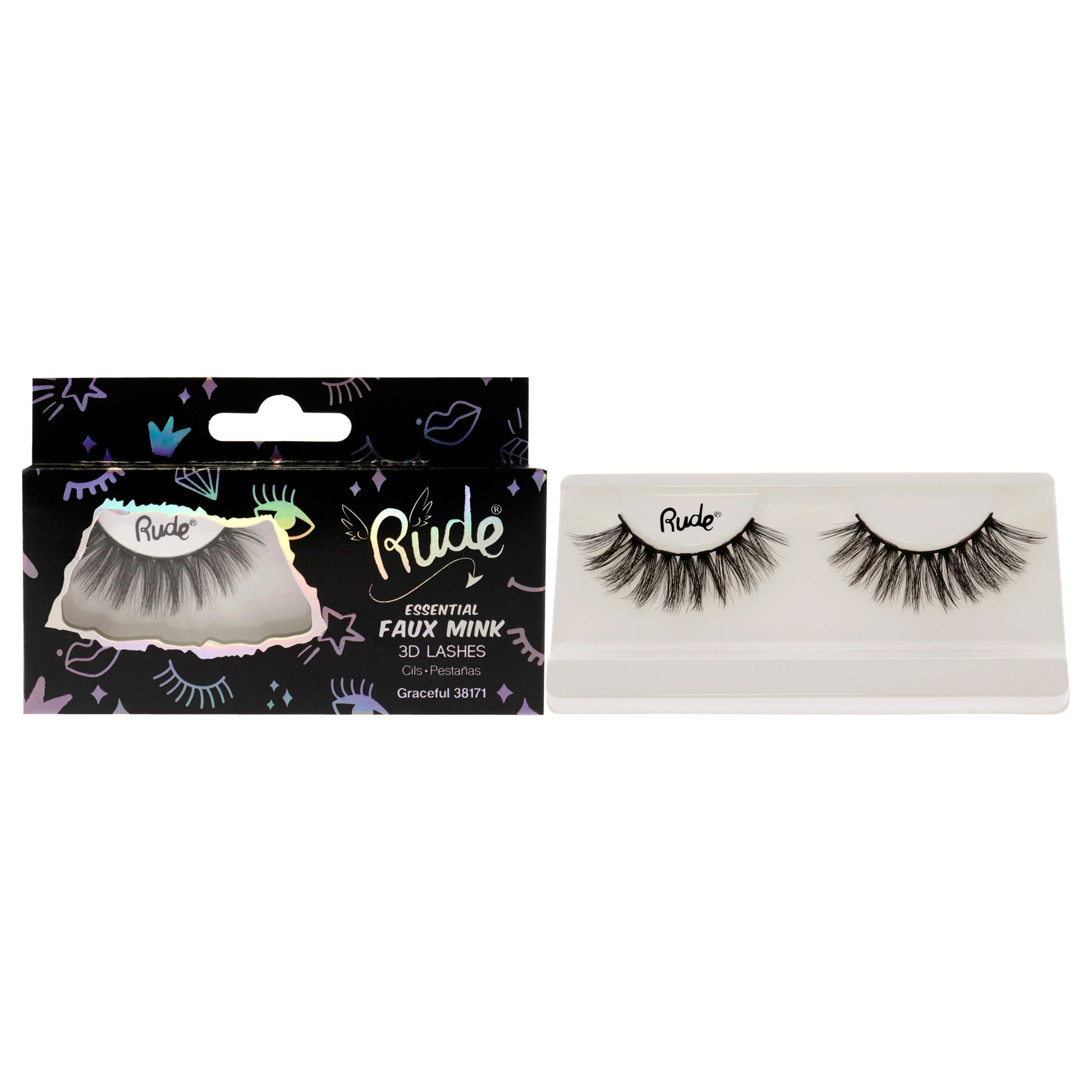 Essential Faux Mink 3D Lashes - Graceful