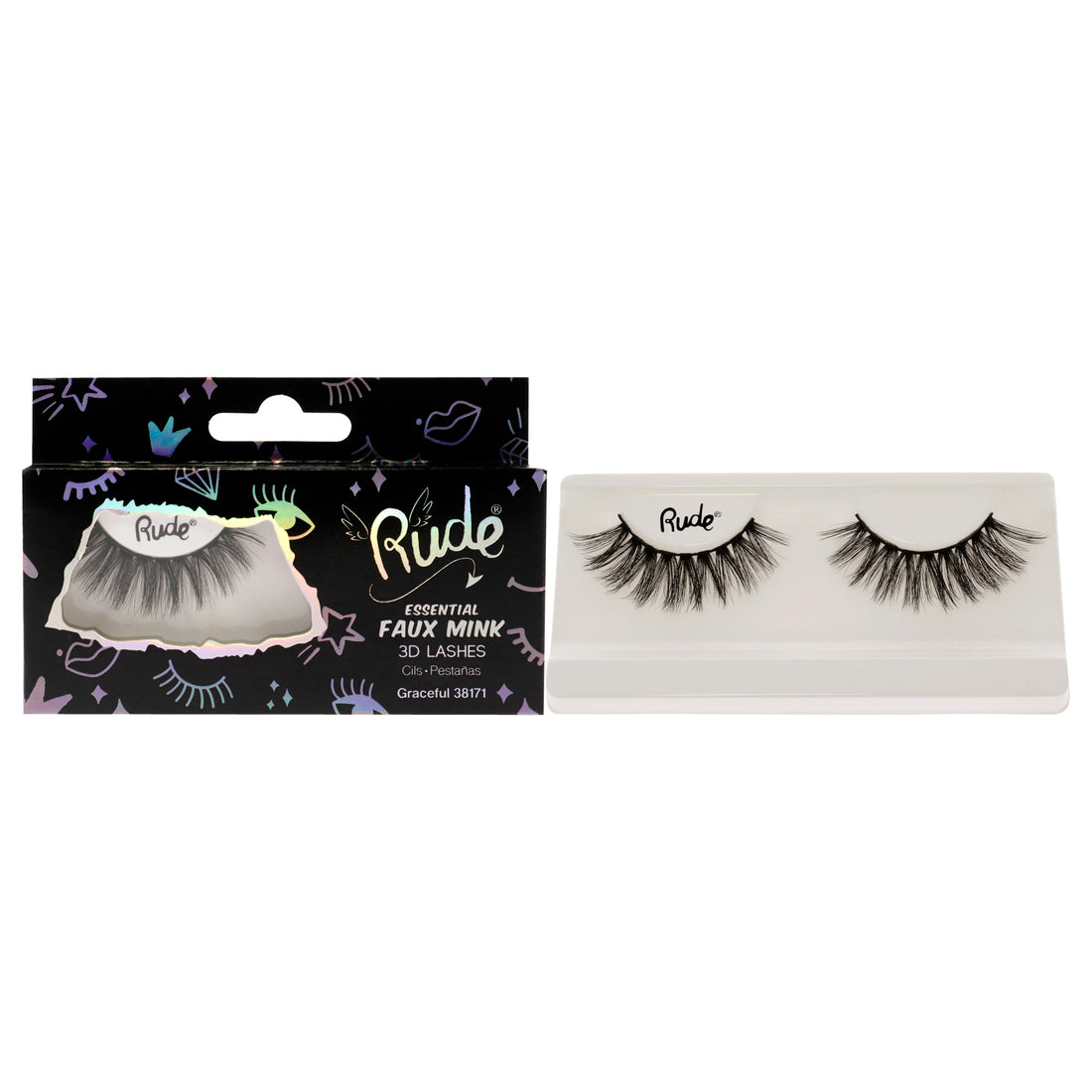 Essential Faux Mink 3D Lashes - Graceful