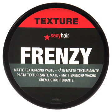 Style Sexy Hair Frenzy Matte Texturizing Paste by Sexy Hair for Unisex - 2.5 oz Paste