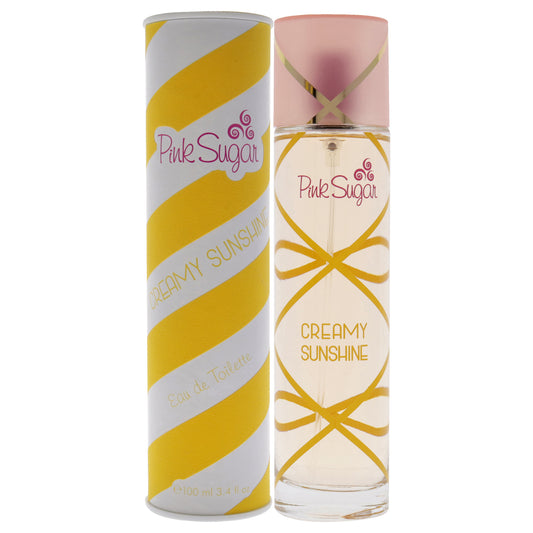 Pink Sugar Creamy Sunshine by Aquolina for Women - 3.4 oz EDT Spray