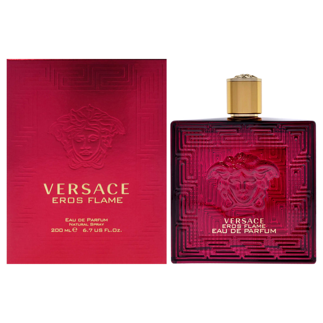 Versace Eros Flame by Versace for Men - 6.7 oz EDP Spray