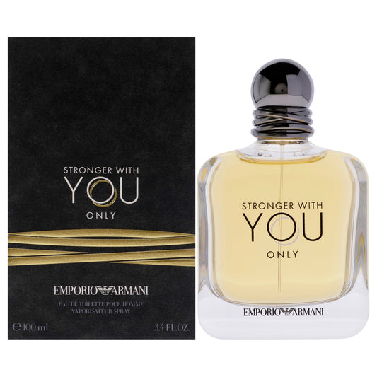 Stronger With You Only by Emporio Armani for Men - 3.4 oz EDT Spray