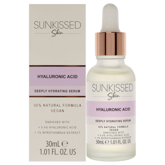 Hyaluronic Acid Serum by Sunkissed for Unisex - 1.01 oz Serum