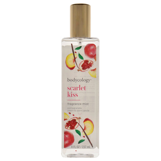 Scarlet Kiss by Bodycology for Women - 8 oz Fragrance Mist
