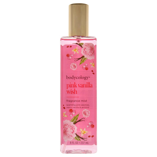 Pink Vanilla Wish by Bodycology for Women - 8 oz Fragrance Mist