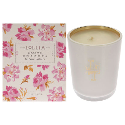 Breathe Perfumed Luminary Candle