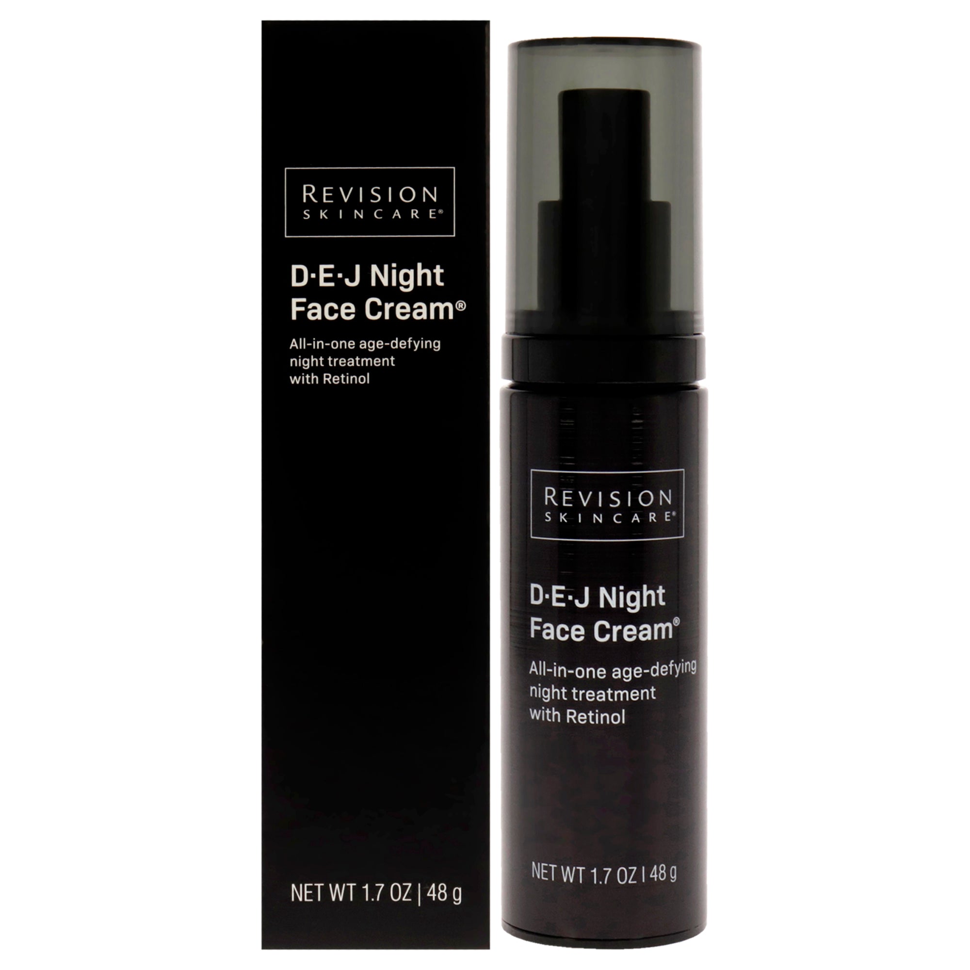 DEJ Night Face Cream by Revision for Unisex - 1.7 oz Cream