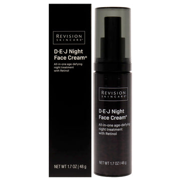 DEJ Night Face Cream by Revision for Unisex - 1.7 oz Cream