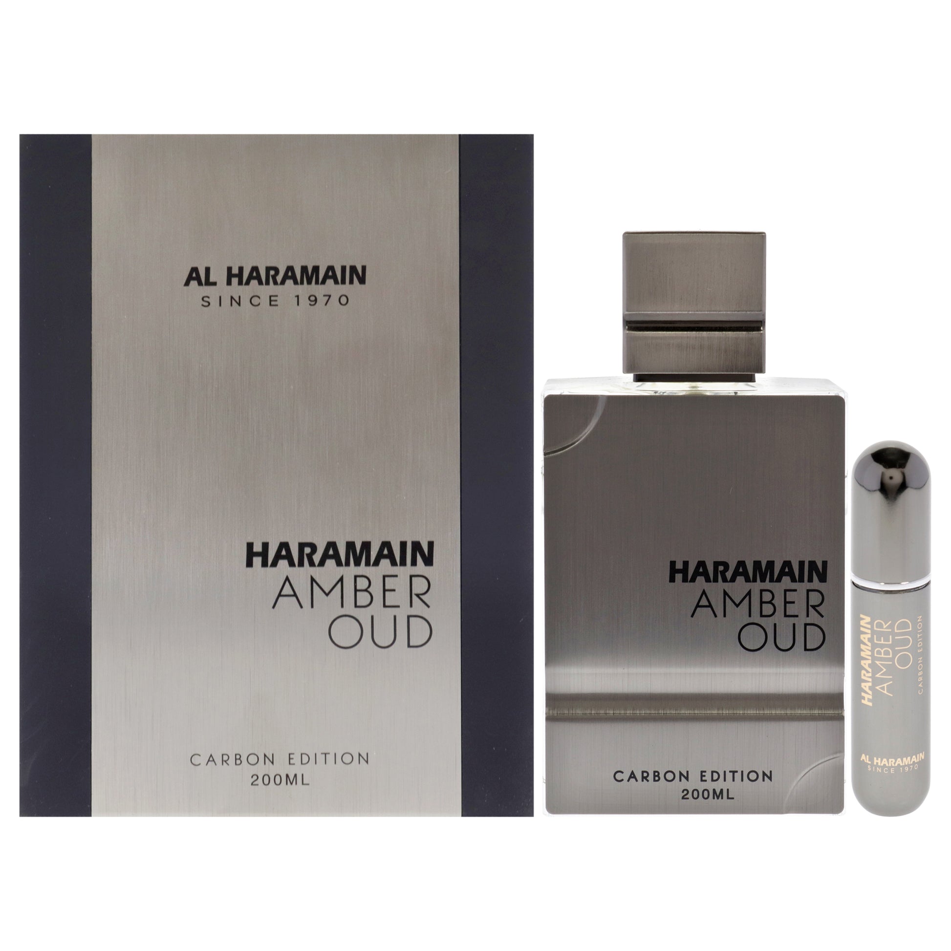 Amber Oud Carbon Edition by Al Haramain for Men - 6.7 oz EDP Spray