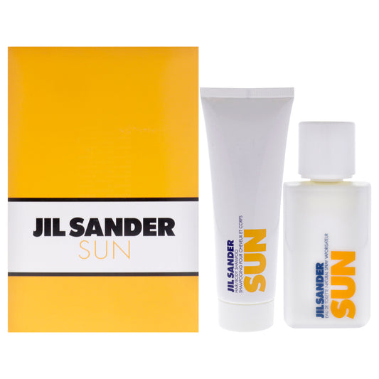 Sun by Jil Sander for Men - 2 Pc Gift Set 2.5oz EDT Spray, 2.5oz Hair and Body Shampoo